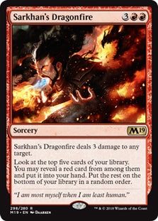 Sarkhan's Dragonfire - Planeswalker Deck Exclusive
