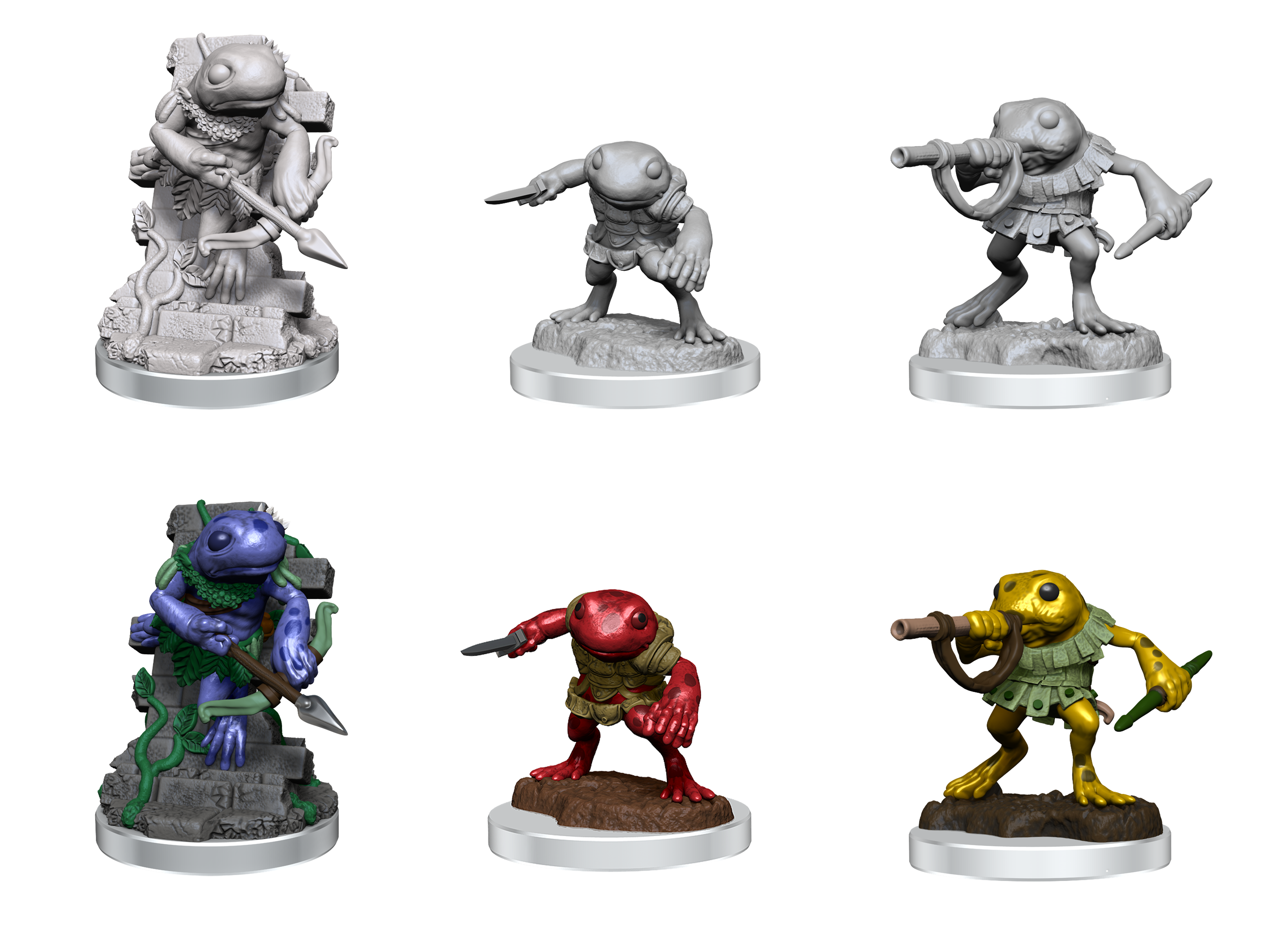 D&D Unpainted Minis - Grungs (Variant)