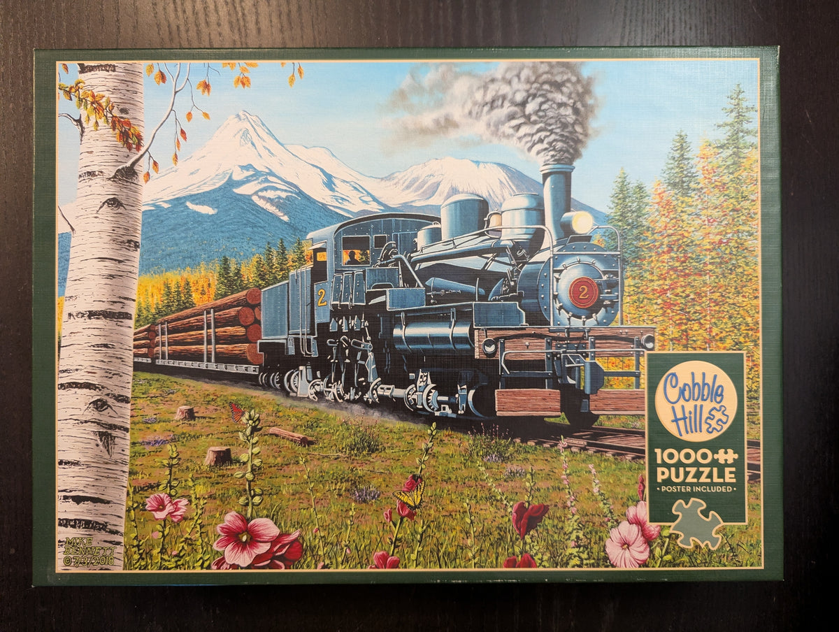 1000 Piece Jigsaw Puzzle - Lumbering Along