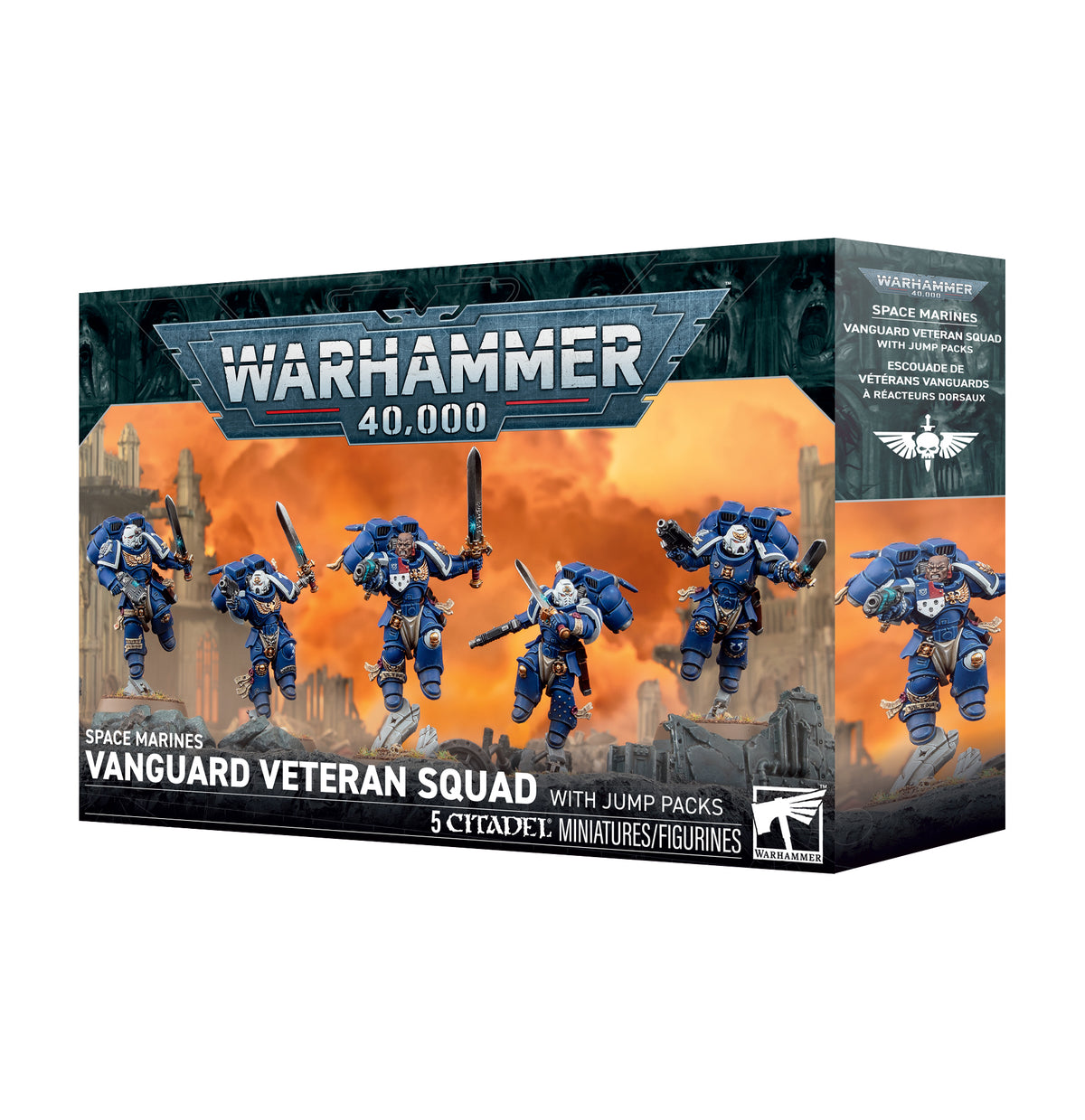 PREORDER - Warhammer 40,000: Space Marines - Vanguard Veteran Squad with Jump Packs