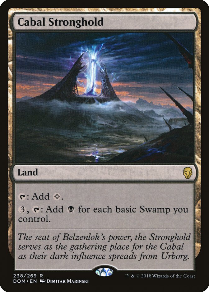 Cabal Stronghold - Foil