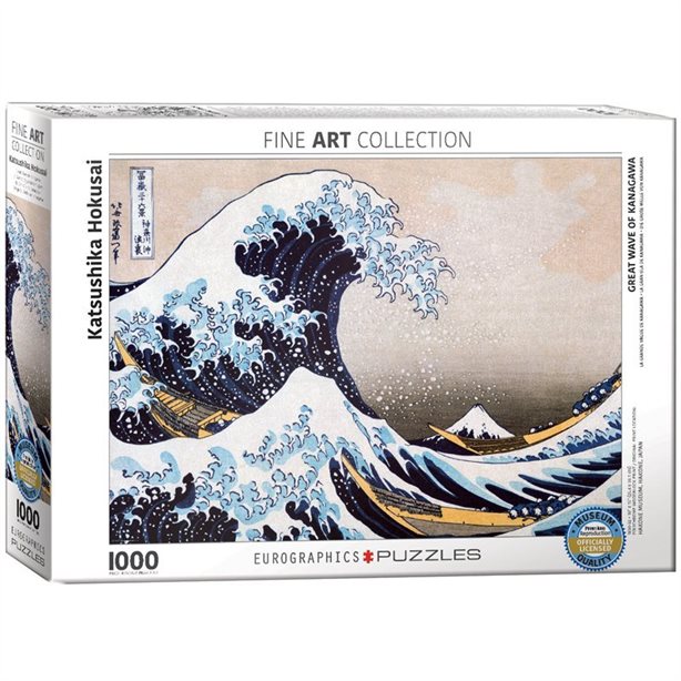 1000 - Great Wave off Kanagawa (Hokusai)