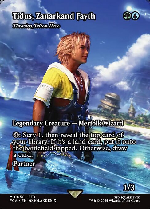 Thrasios, Triton Hero (Tidus, Zanarkand Fayth) - Foil