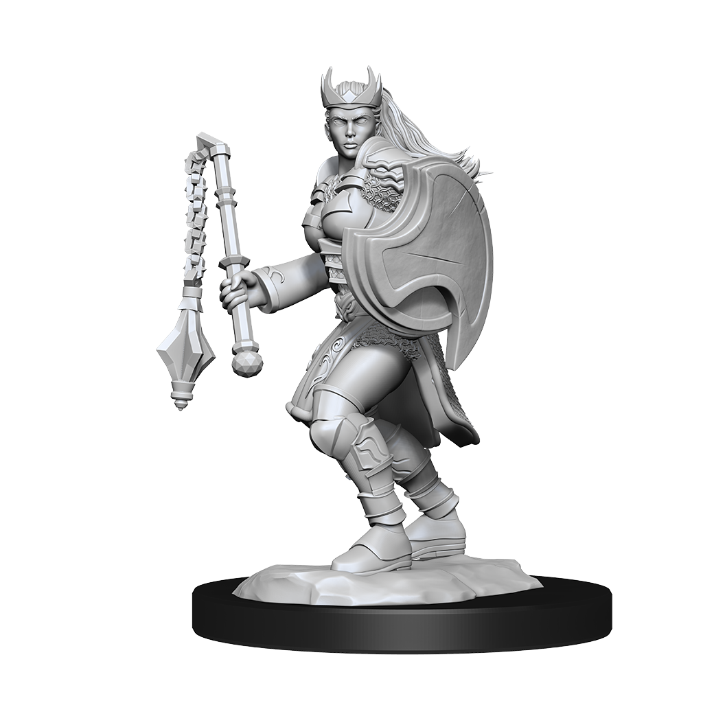 D&D Unpainted Minis - Kalashtar Cleric (Female)