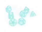 CHX 27405 Frosted Teal w/White