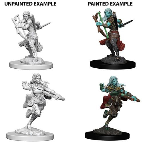 D&D Unpainted Minis - Air Genasi Rogue (Female)