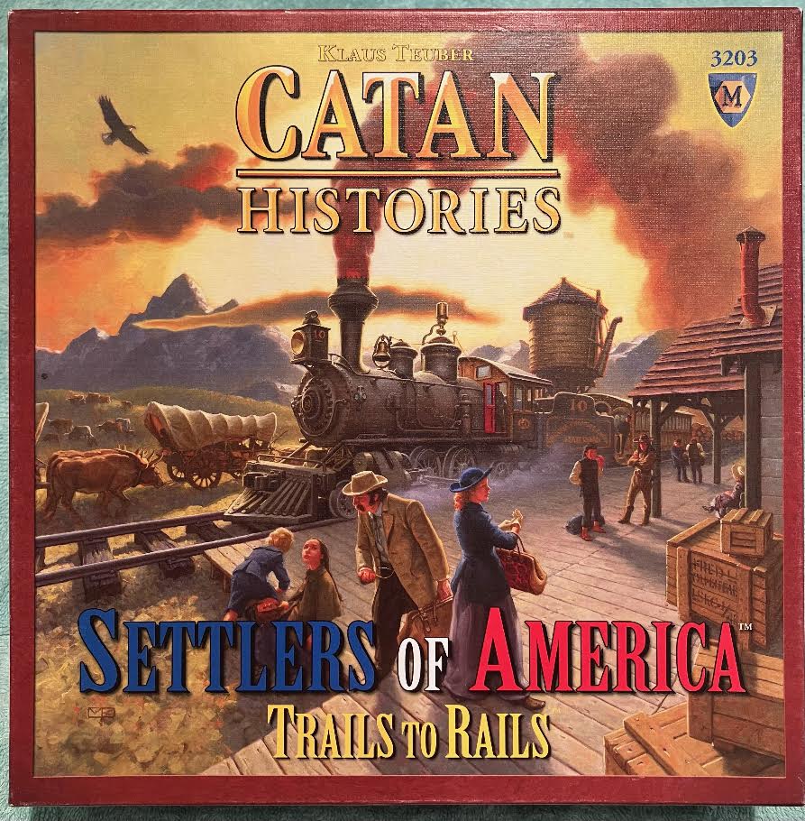 Catan Histories - Settlers of America, Trails to Rails