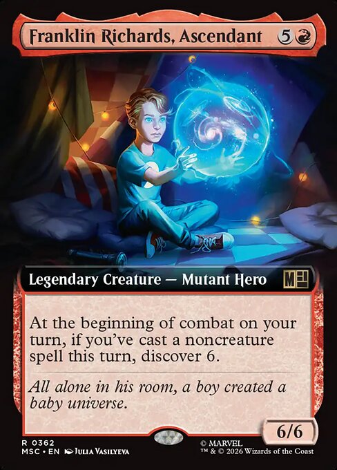 Franklin Richards, Ascendant