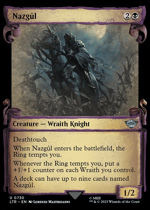 Nazgul (730) - Silver Foil