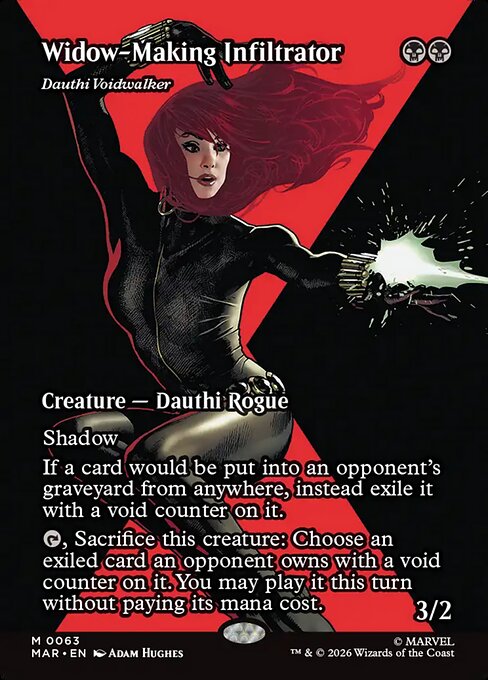 Dauthi Voidwalker (Widow-Making Infiltrator) - Foil