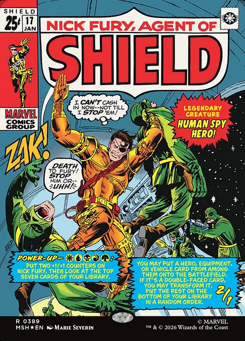 Nick Fury, Agent of S.H.I.E.L.D. - Foil
