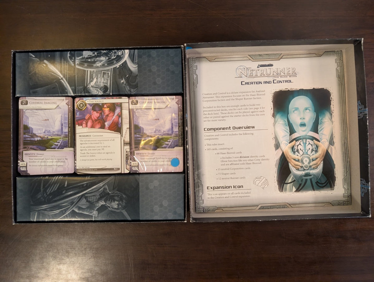 Android Netrunner Creation and Control Deluxe Expansion