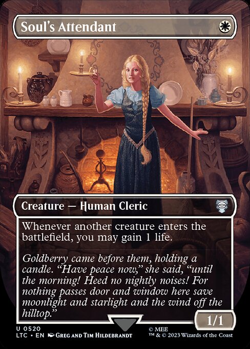 Soul's Attendant - Silver Foil