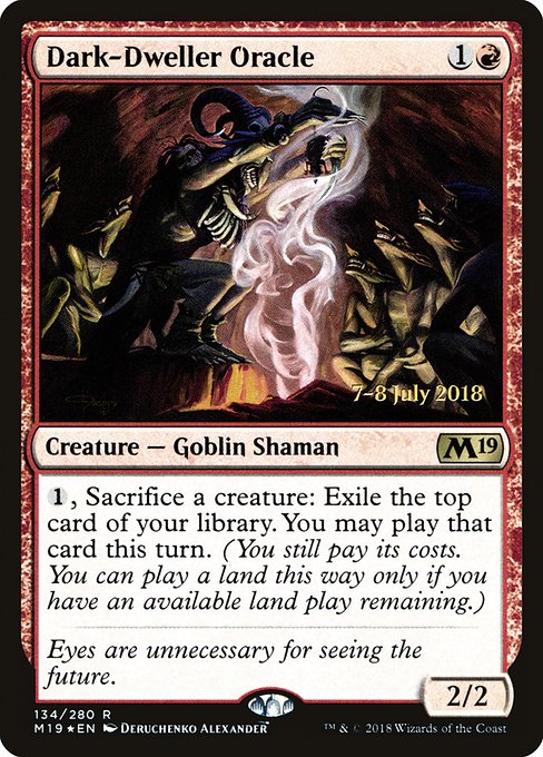 Dark-Dweller Oracle - Foil - Prerelease Promo