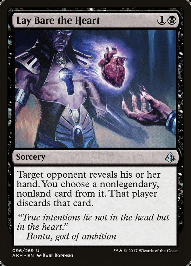 Lay Bare the Heart - Foil