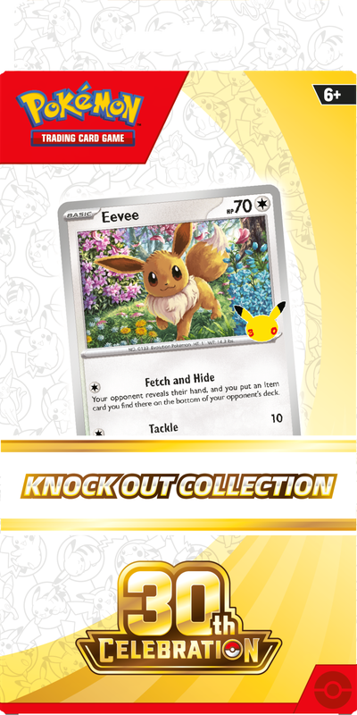 Pokemon - 30th Anniversary Celebration - 2 Pack Knockout Collection