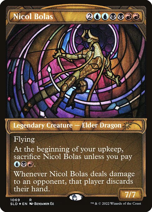 Nicol Bolas - Textured Foil