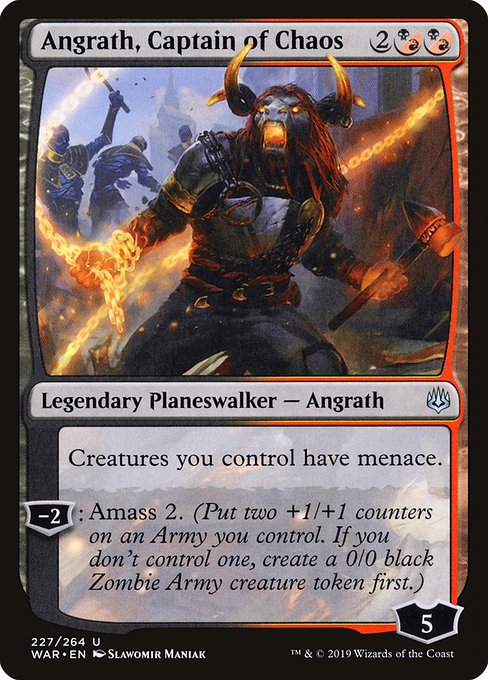 Angrath, Captain of Chaos (Japanese Alternate Art) - Foil
