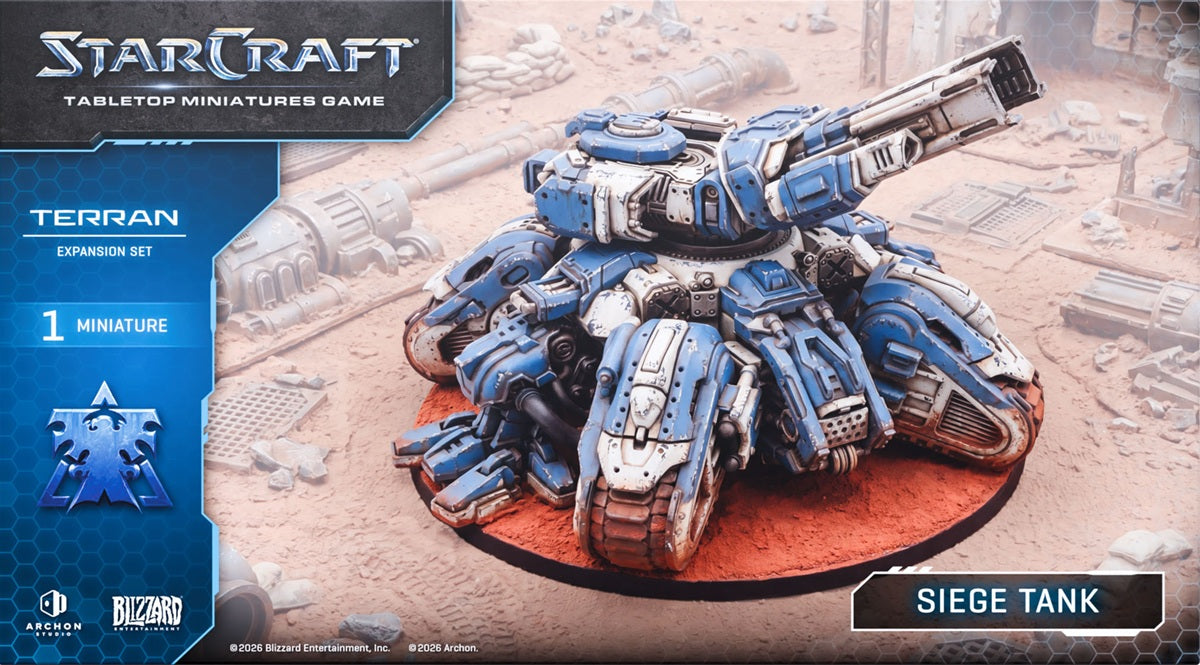 PREORDER - StarCraft - Terran Siege Tank