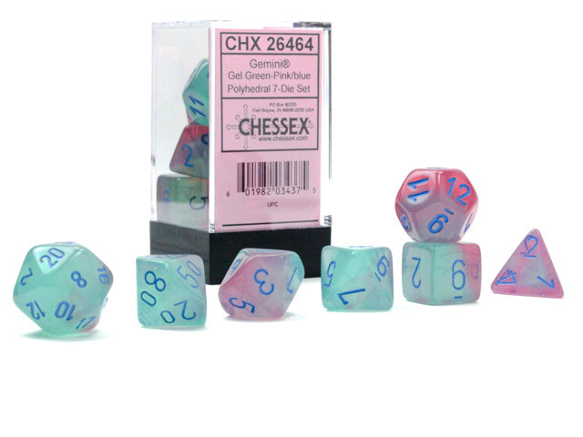 CHX 26464 Gemini Poly Gel Green-Pink w/Blue Luminary