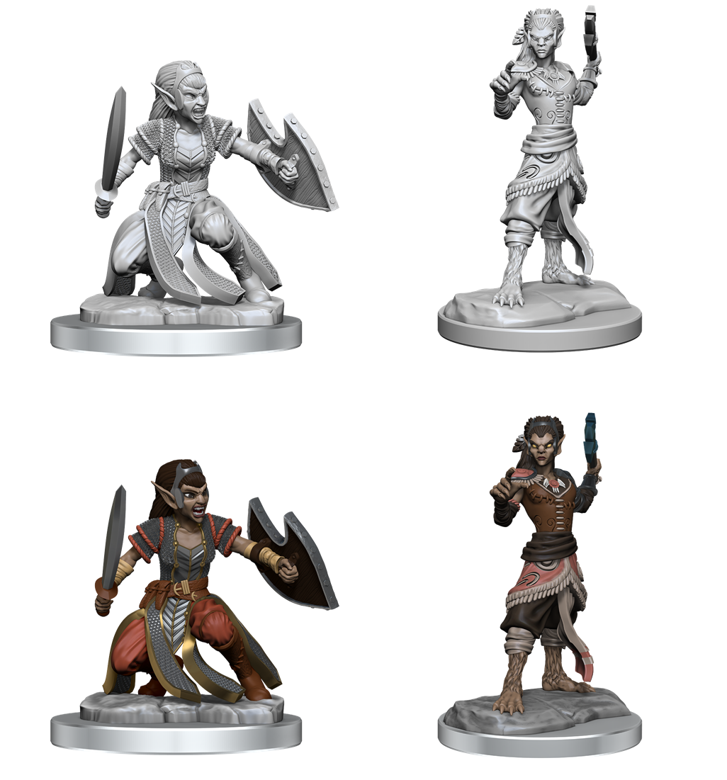 D&D Unpainted Minis - Shifter Fighter