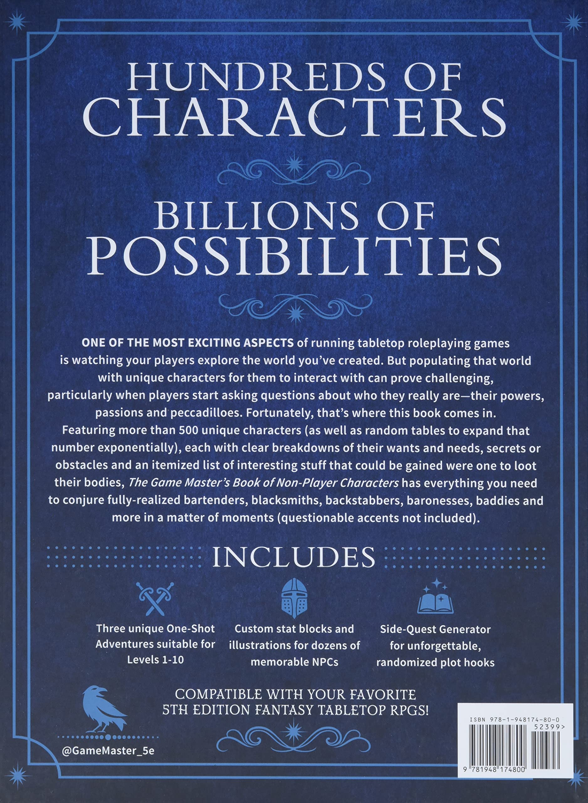 The Game Master's Book of Non-Player Characters