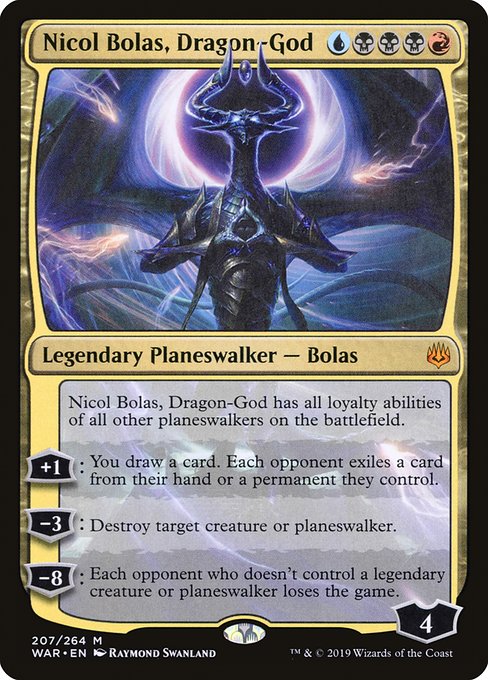 Nicol Bolas, Dragon-God (Japanese Alternate Art) - Foil