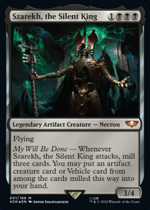 Szarekh, the Silent King (001) - Surge Foil