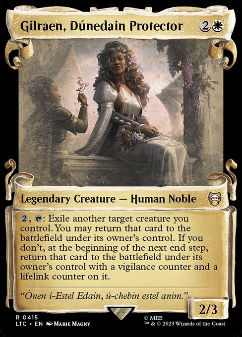 Gilraen, Dunedain Protector - Silver Foil