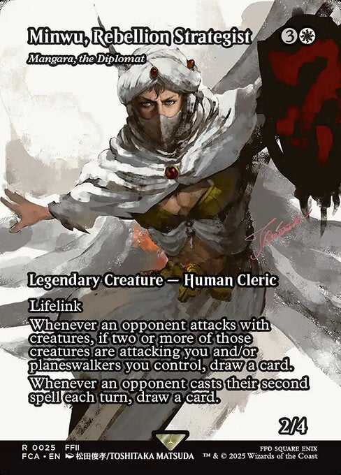 Mangara, the Diplomat (Minwu, Rebellion Strategist) - Foil
