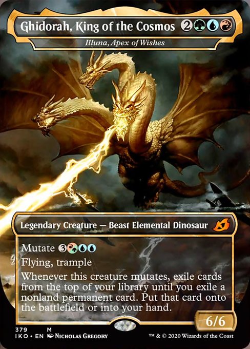 Illuna, Apex of Wishes (Ghidorah, King of the Cosmos)