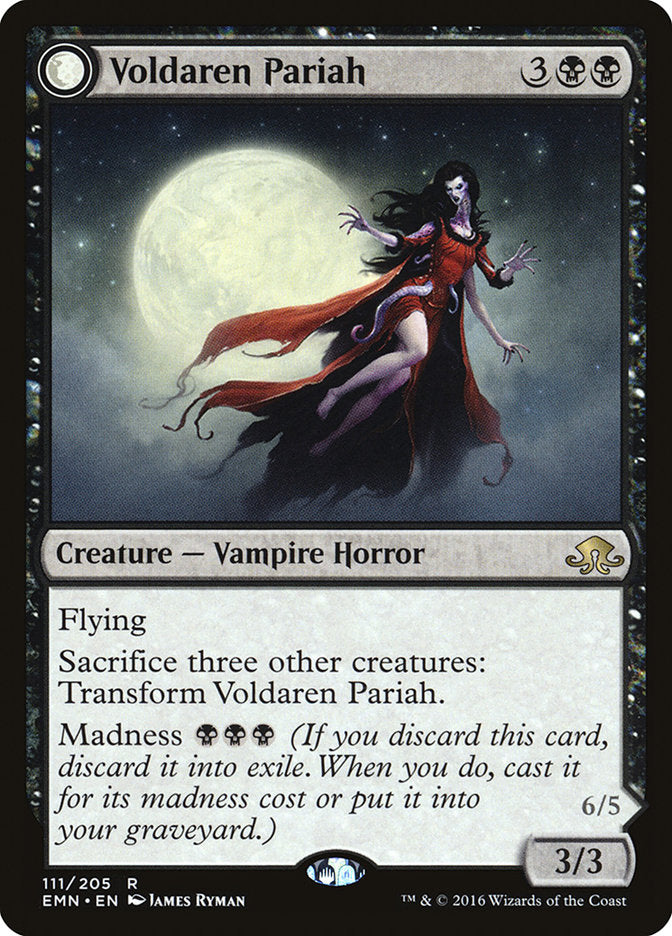 Voldaren Pariah // Abolisher of Bloodlines - Foil