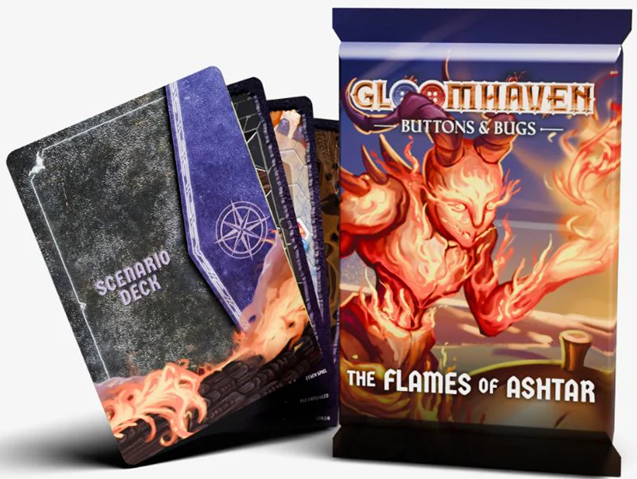 Gloomhaven: Buttons and Bugs - Flames of Ashtar Expansion