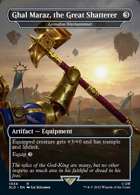 Loxodon Warhammer (Ghal Maraz, the Great Shatterer)
