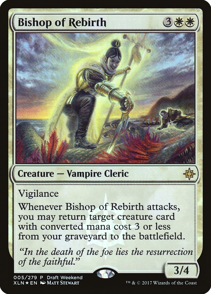 Bishop of Rebirth - Foil - Draft Weekend