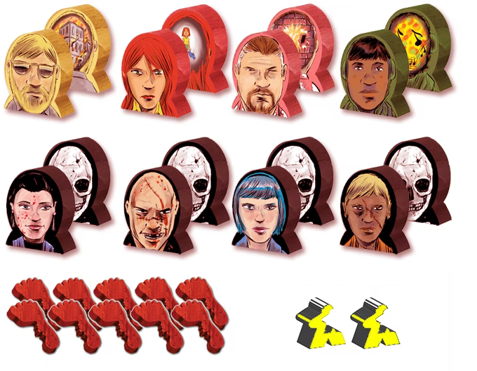 Mind MGMT: The Psychic Espionage "Game" - Wooden Upgrade Kit