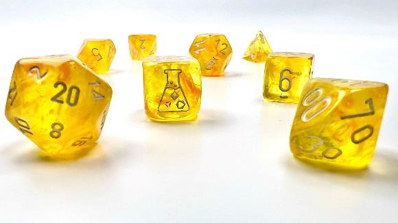 CHX 30053 Canary w/White Luminary