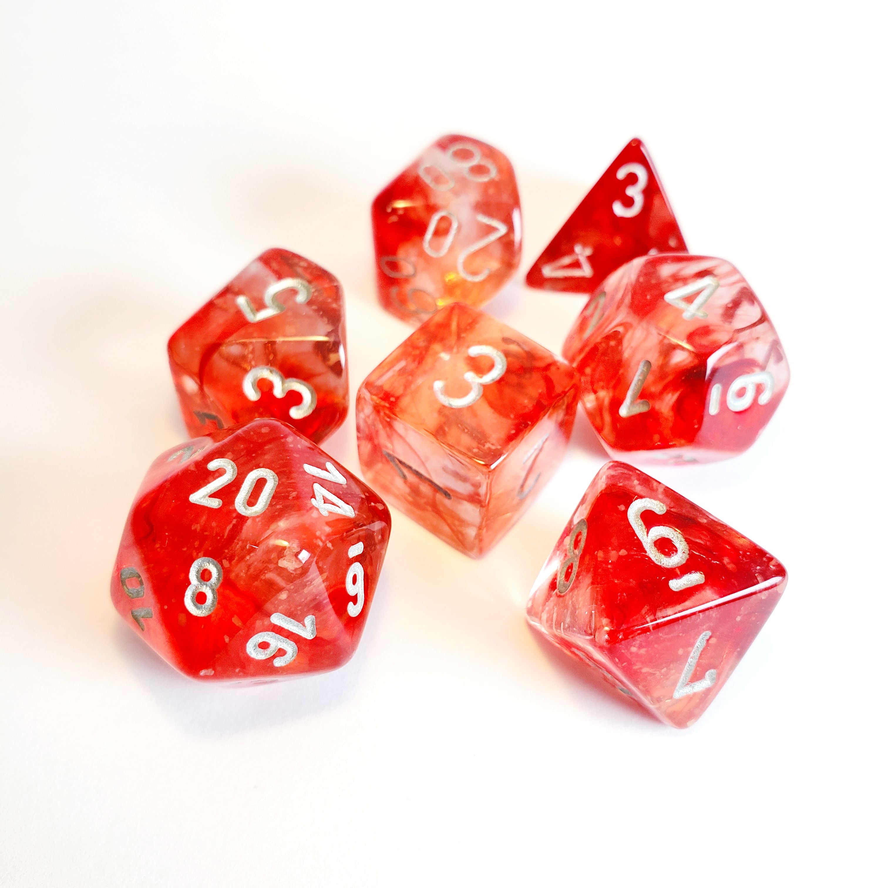 CHX 27554 Nebula Red w/Silver Luminary