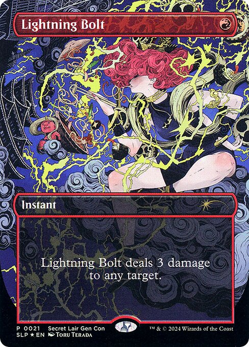 Lightning Bolt (Gen Con) (21) - Foil