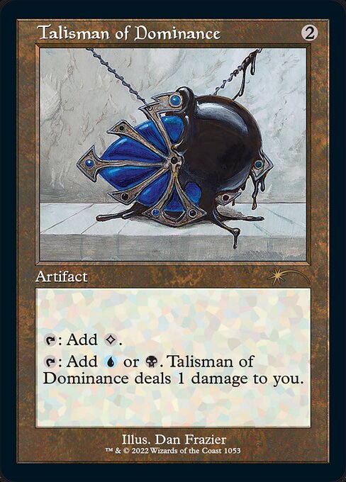Talisman of Dominance - Foil Etched