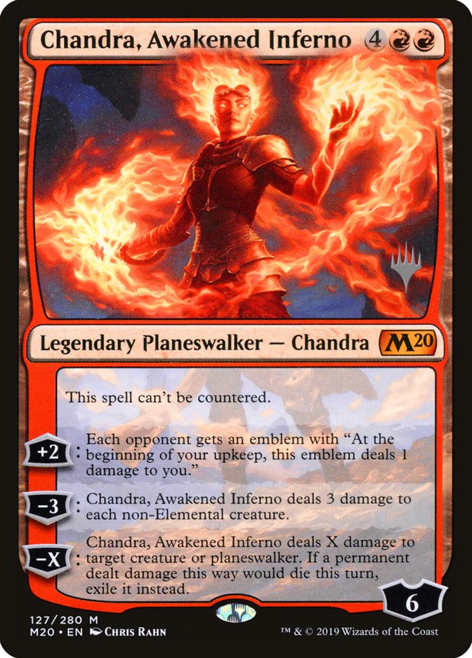 Chandra, Awakened Inferno - Foil - Promo Pack
