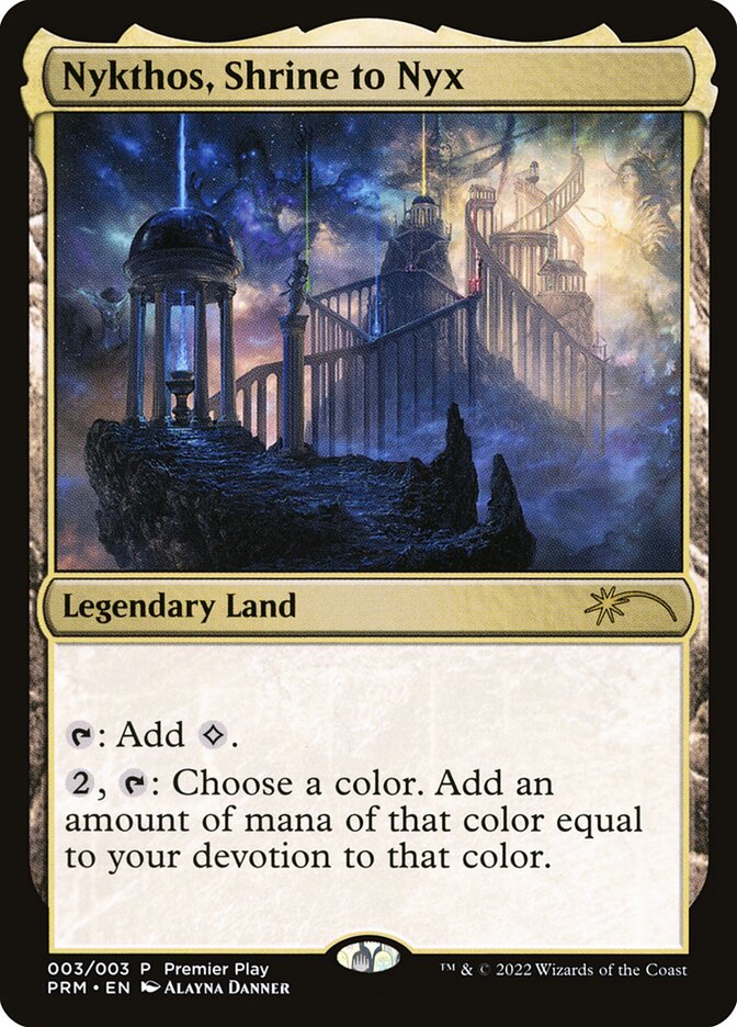 Nykthos, Shrine to Nyx - Premier Play Promo