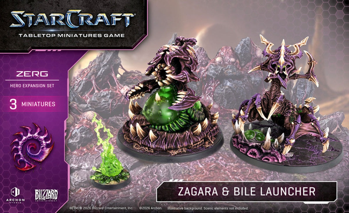 PREORDER Wave 3 - StarCraft - Zerg Zagara Expansion Set