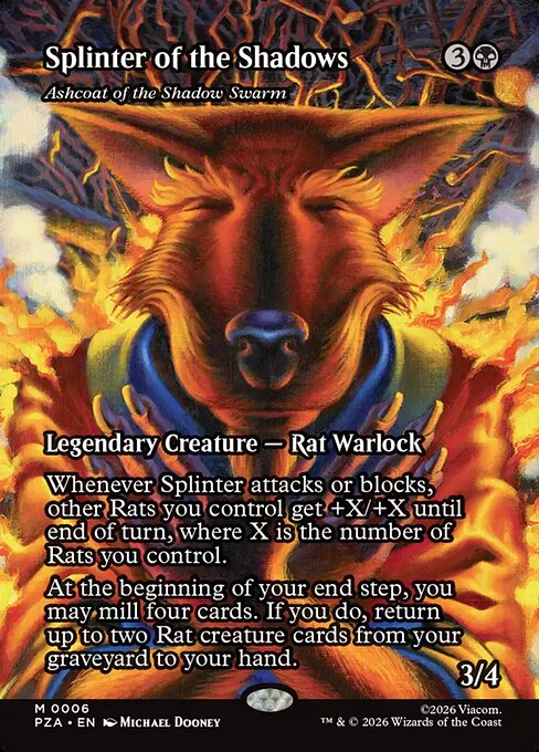 Ashcoat of the Shadow Swarm (Splinter of the Shadows) - Foil