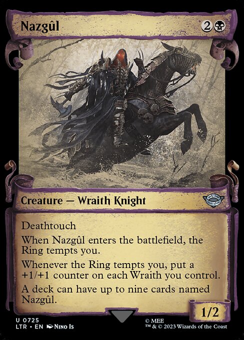 Nazgul (725) - Silver Foil