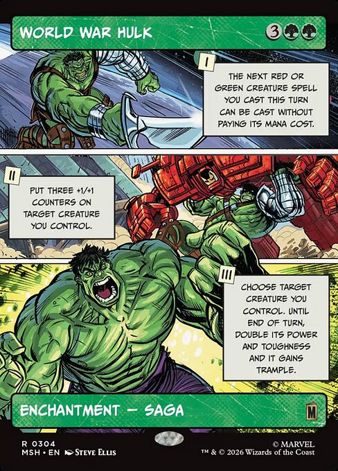 World War Hulk - Foil