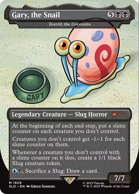 Toxrill, the Corrosive (Gary, the Snail) - Foil