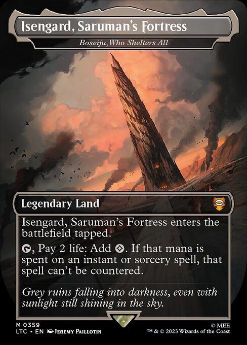 Boseiju, Who Shelters All (0359 - Isengard, Saruman's Fortress) - Foil