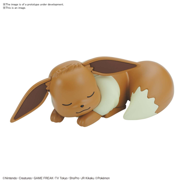 Pokemon Model Kit Quick!! 07 Eevee (Sleeping Pose)
