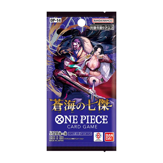 One Piece TCG - OP-14 The Azure Sea's Seven - Booster Pack (Japanese)